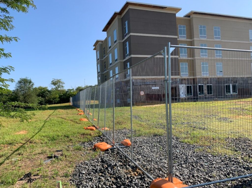 construction site temporary fence panels new jersey